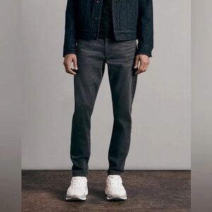 Rag and Bone Fit 2 Noel Dark Indigo Slim Fit Brushed Loopback Jeans Size 32W 32L